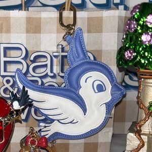 Disney princess Bath & body Works snowWhite blue bird  coin / purse bag charm